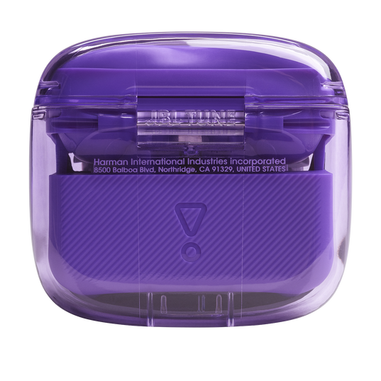 JBL Tune Flex Ghost Edition - Purple Ghost - True wireless Noise Cancelling earbuds - Detailshot 3